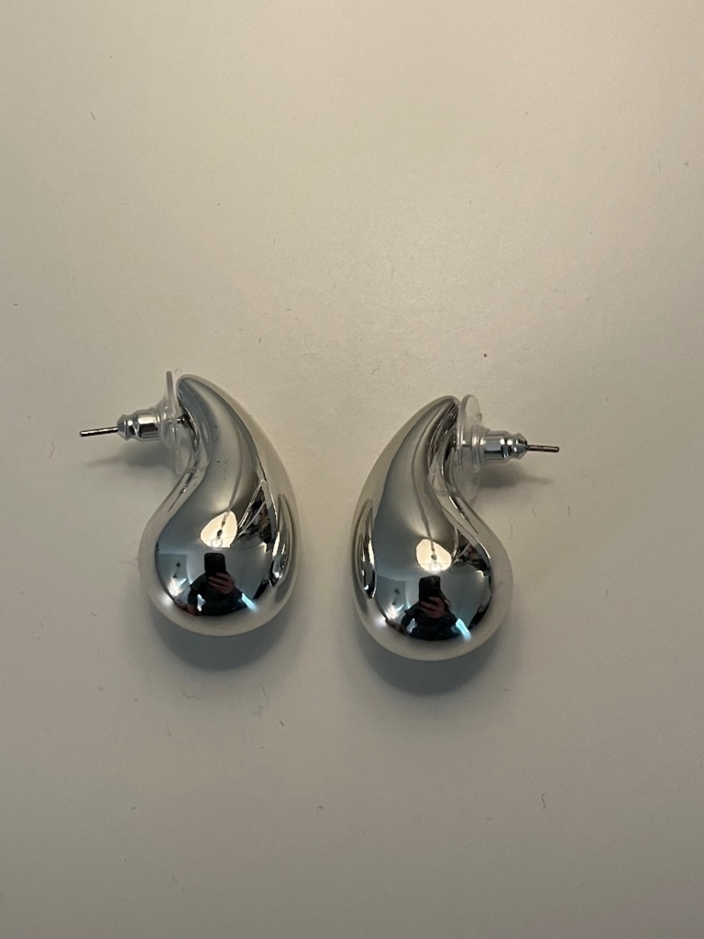 Silver Drop Earrings